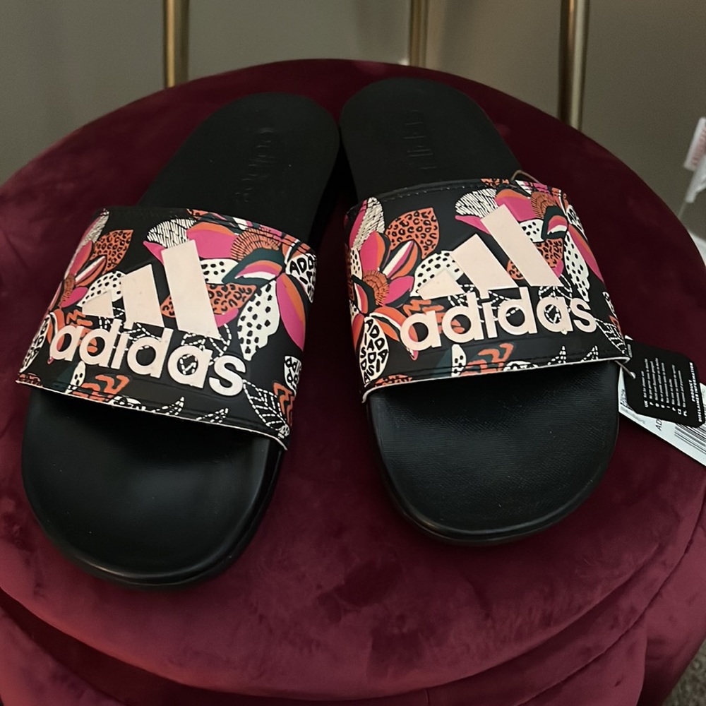 NWT Adidas Slides Please consider • Consider Poshmark payouts when negotiating